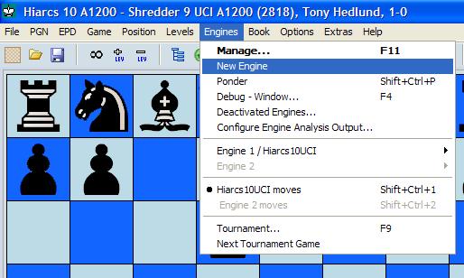 Chessbase 13 How to install UCI Engine when menu item is missing