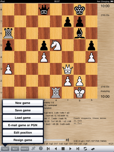 load pgn chess game in word